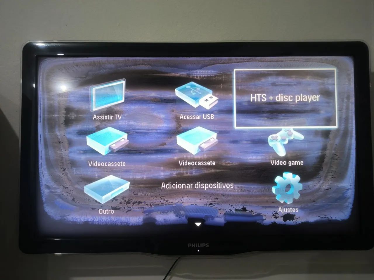 Televisão Philips com mancha na tela - Foto 3