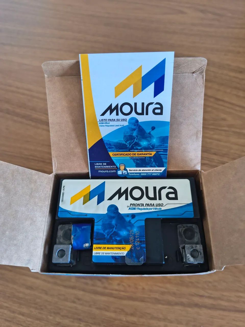 Bateria Moura nova moto  - Foto 5
