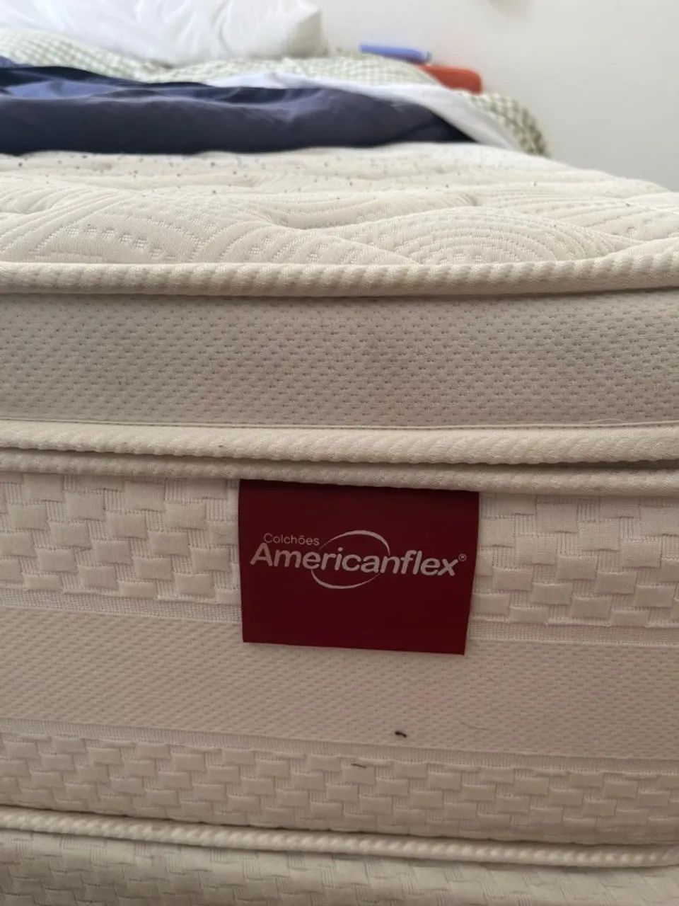 Colchão King Size Americanflex Spring Up Látex (Usado) - Foto 2