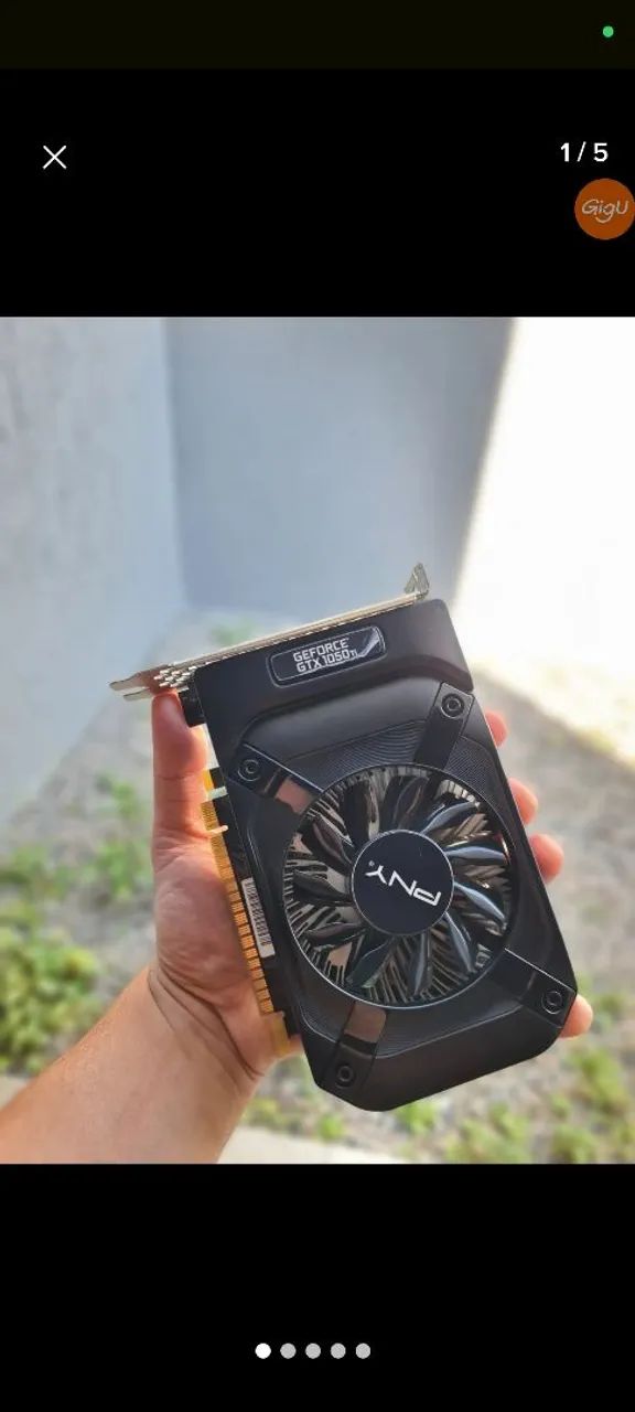 Placa de vídeo GTX 1050 TI 4GB  - Foto 2