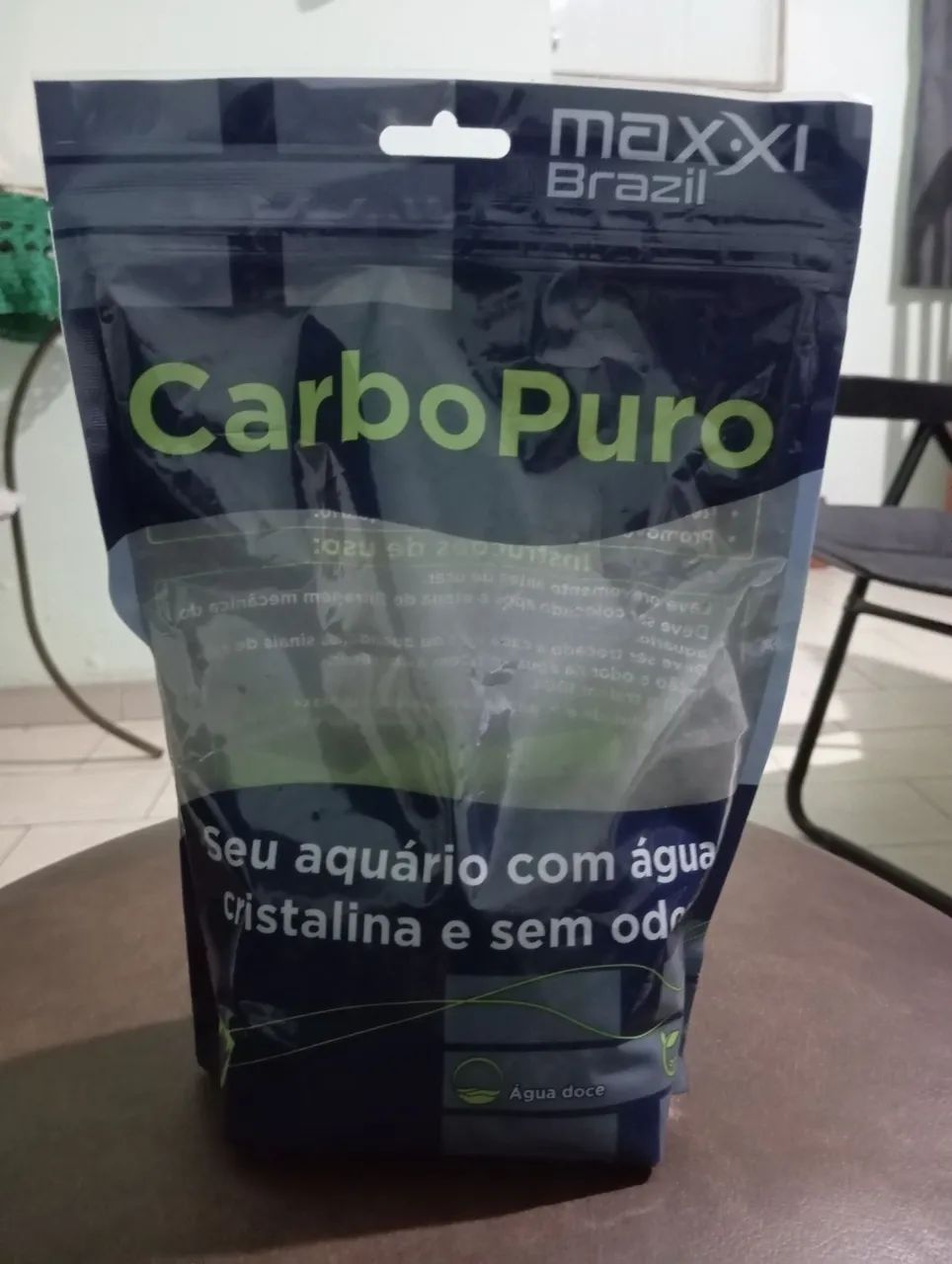 Carvão ativado para aquário 
