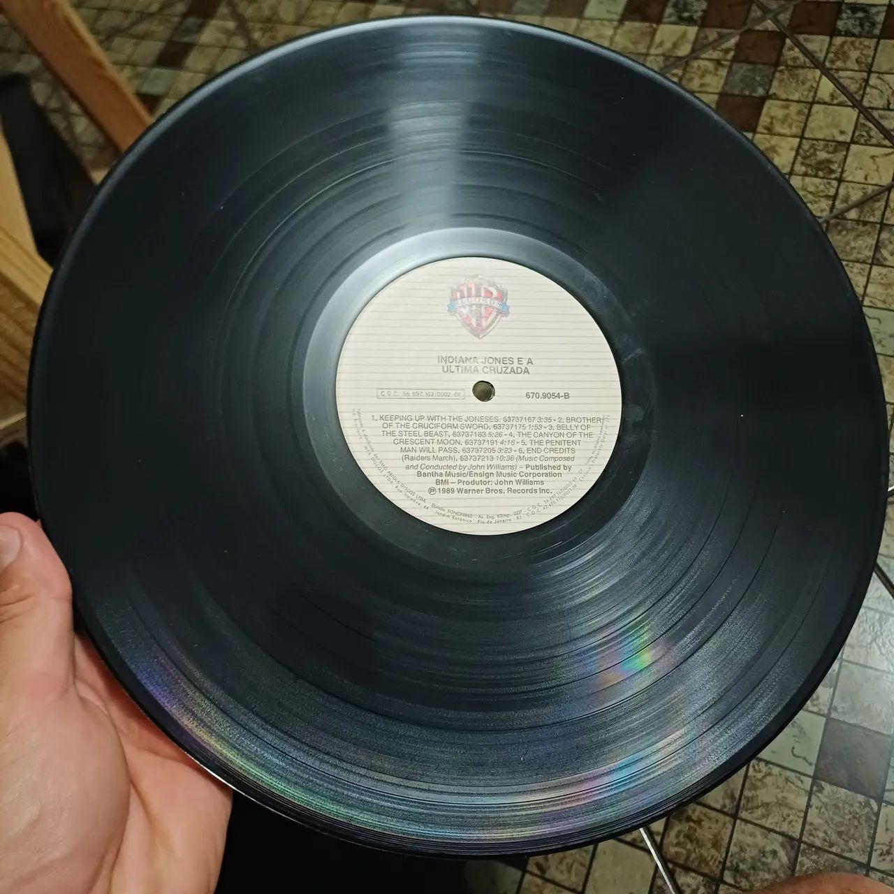 Lp vinil Indiana Jones e a última cruzada  - Foto 3