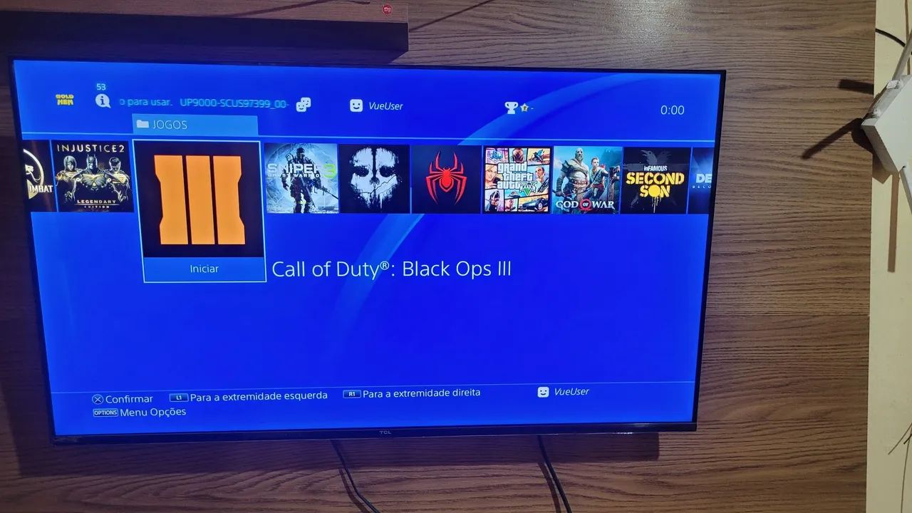 Ps4 D.E.S.B.L.O.Q.U.E.D.O com 1terá e varios jogos estalados - Foto 2