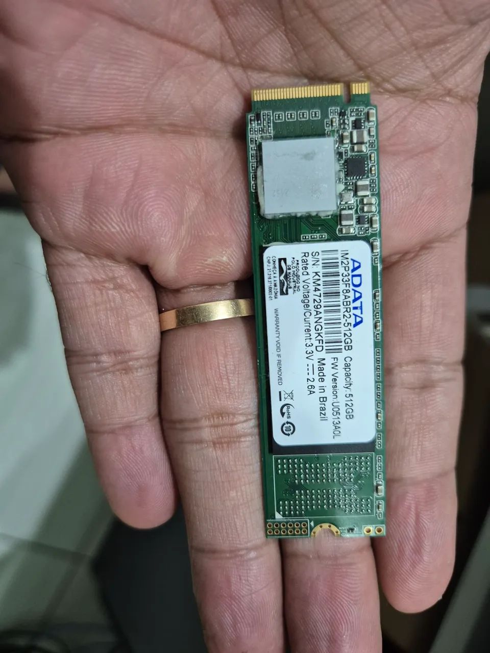 SSD Nvme M.2 512gb Adata416602407735797760