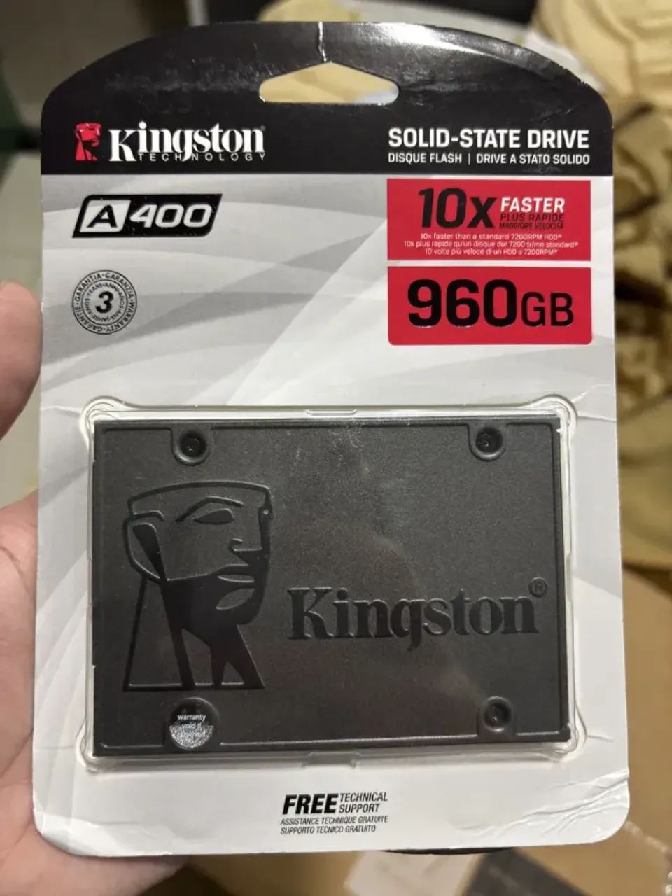 SSD Interno Kingston Sa400s37/960g 960gb