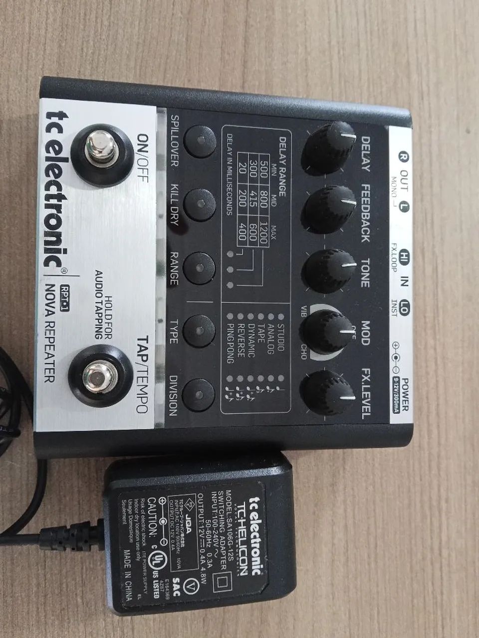 Pedal Nova Repeater Tc eletronic  - Foto 3