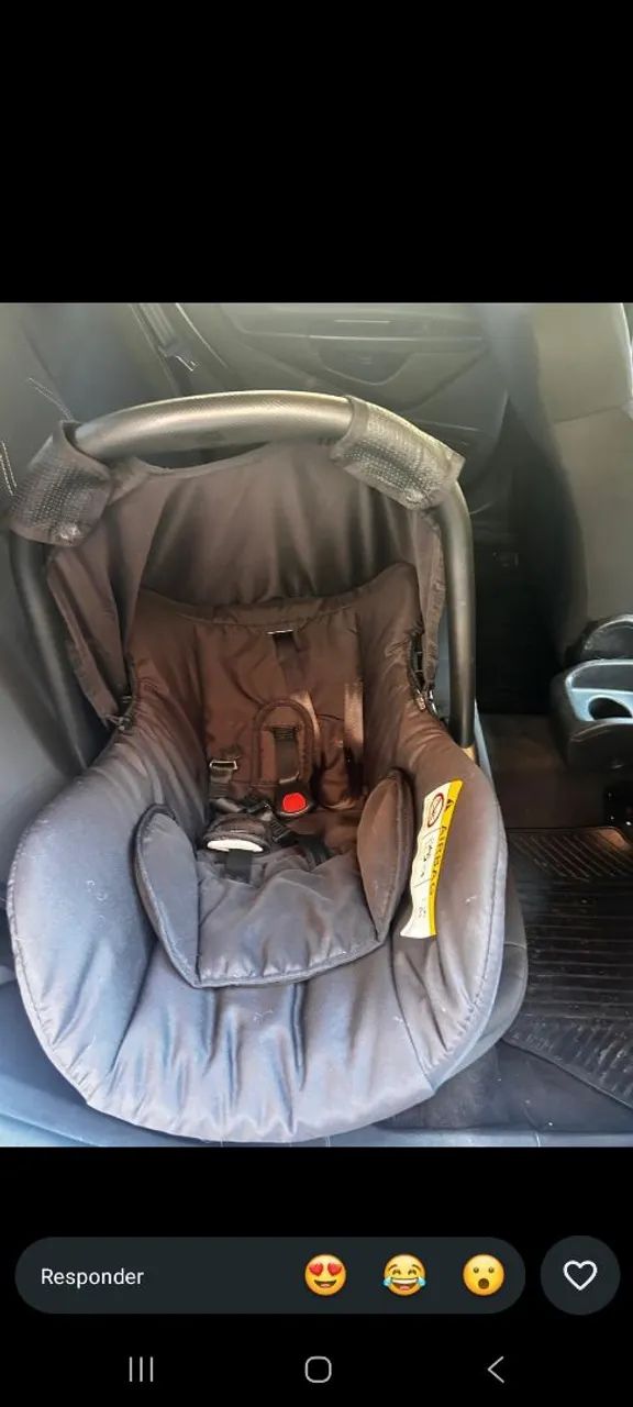 Bebê conforto com pouco uso - Foto 2