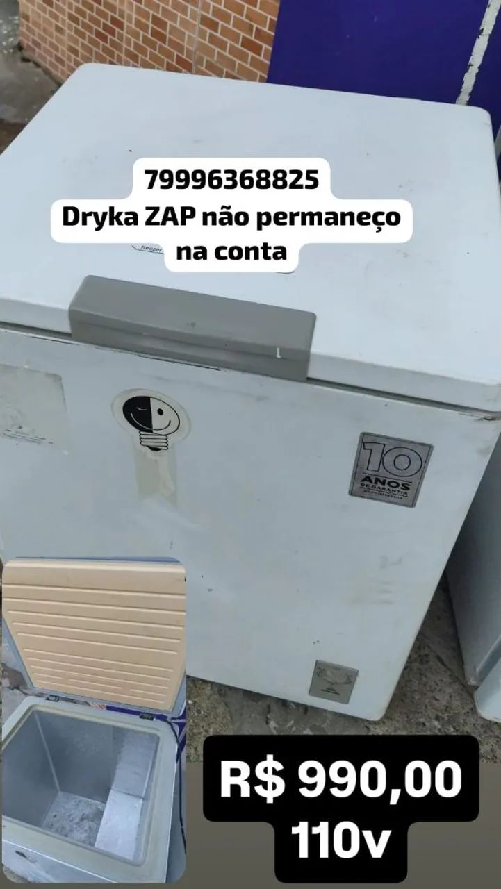 Freezer uma porta na promoção 
