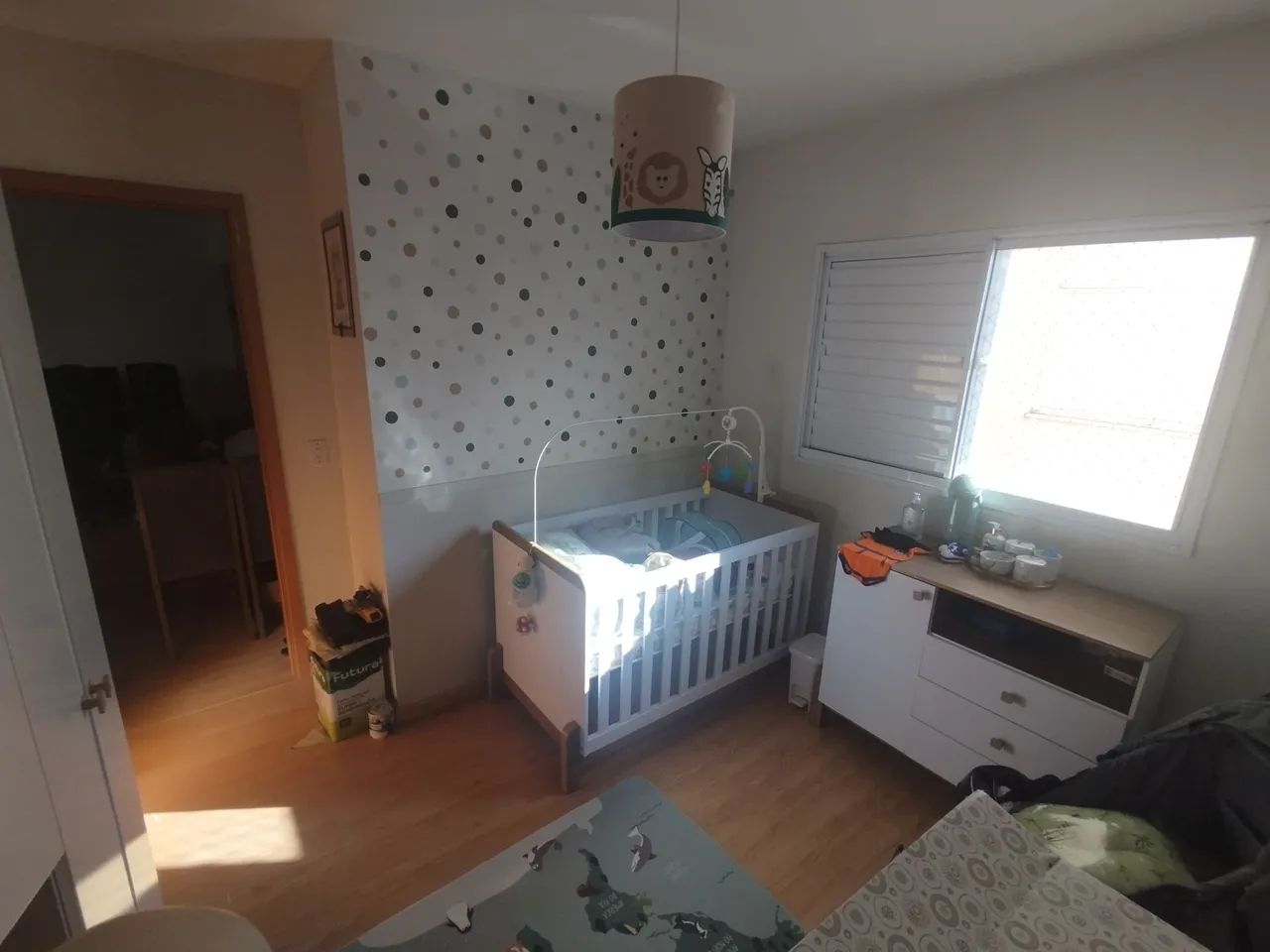 Berço que vira mini cama - Excelente estado