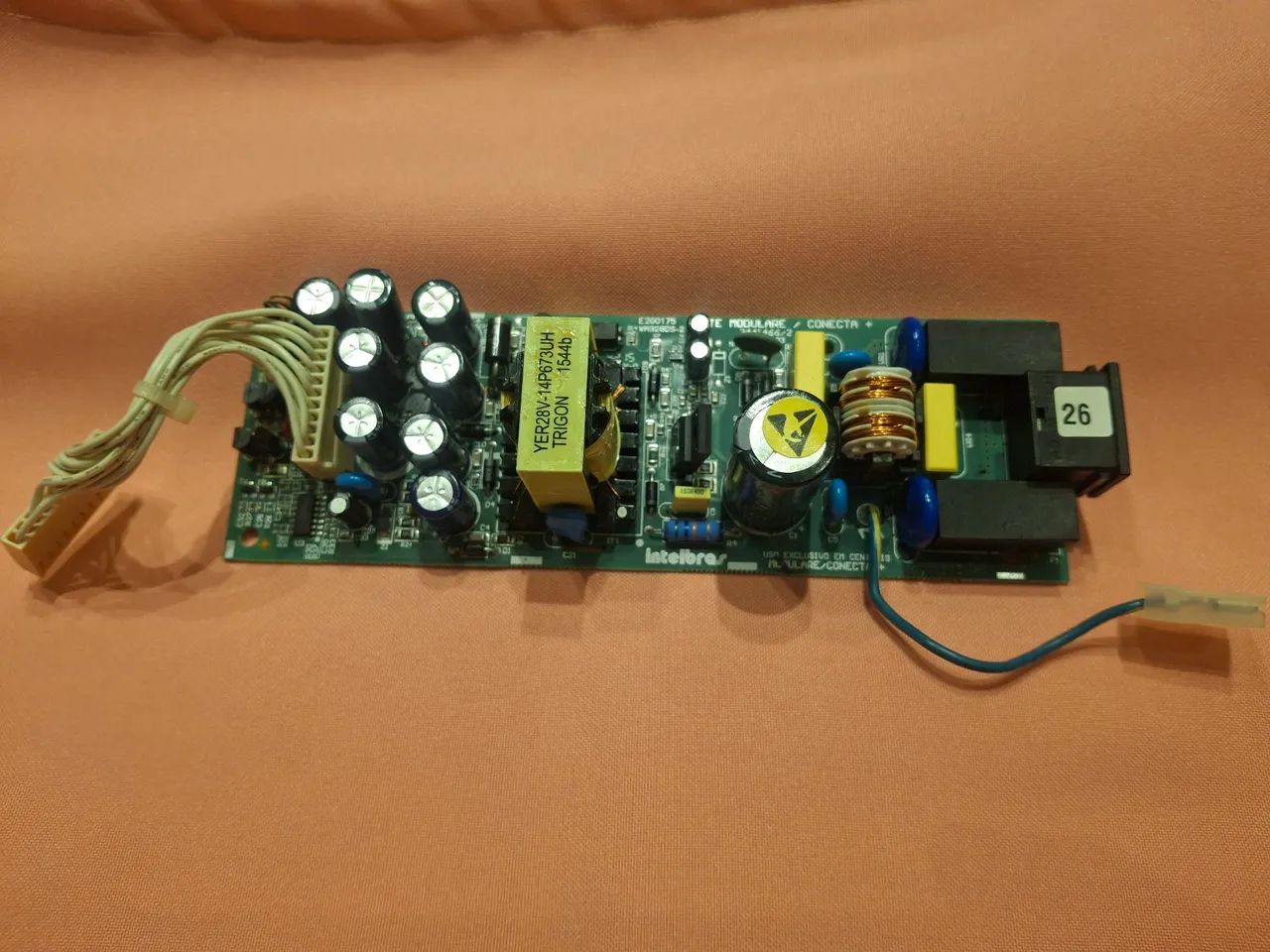 Placa Fonte Alimentação PABX Modulare + / Conecta + INTELBRAS(ORIGINAL))