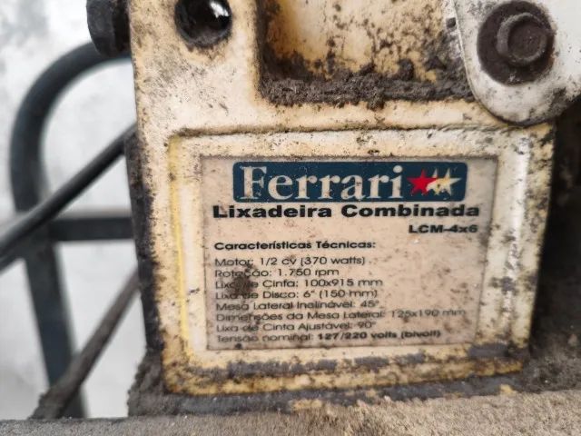 Lixadeira de bancada  - Foto 2