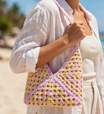 BOLSA DE CROCHÊ