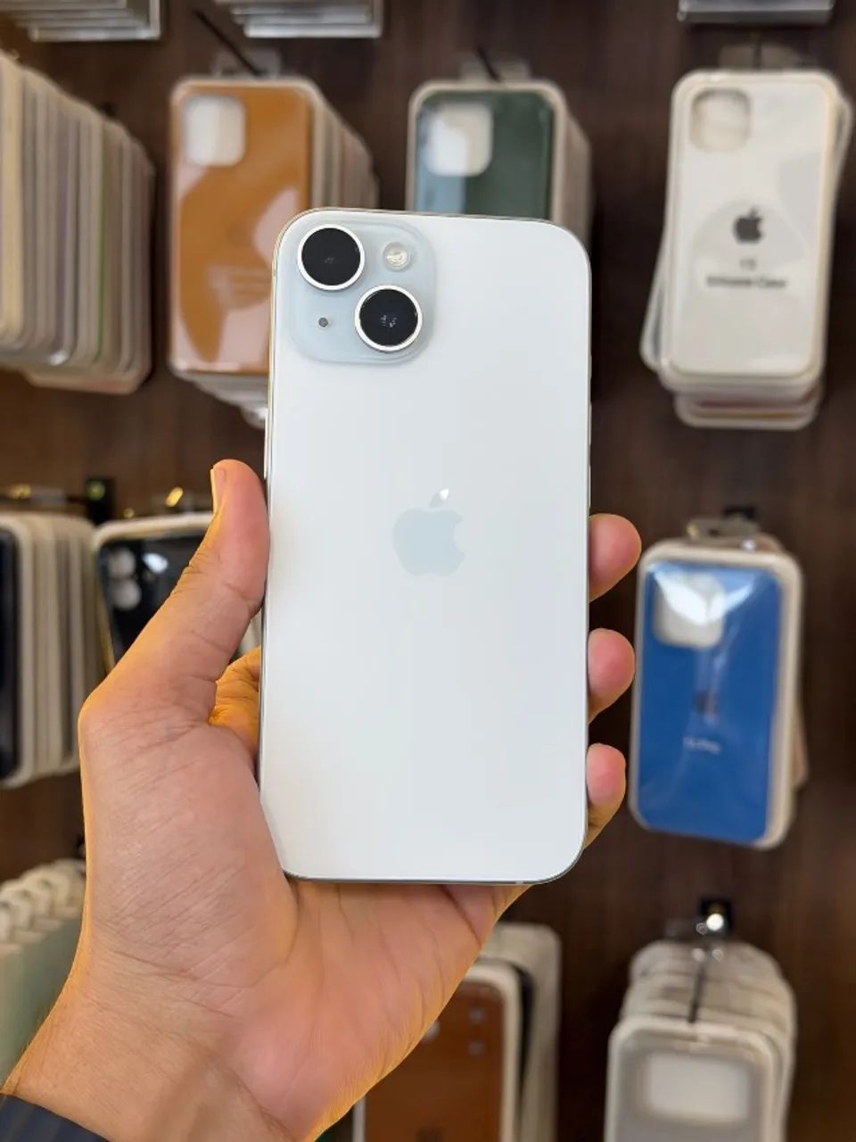 iPhone 15 128gb azul impecável 