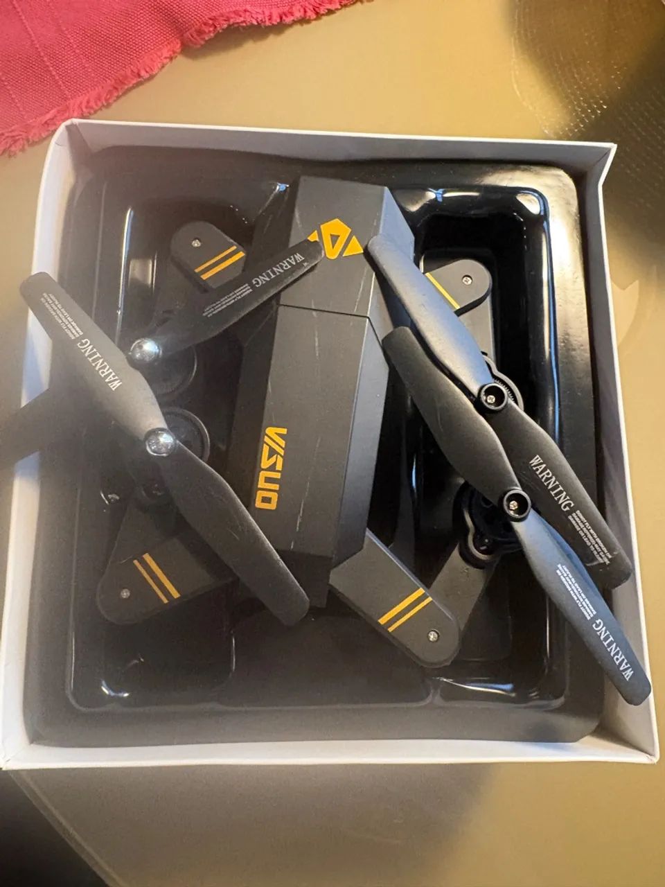 Drone VISUO Siluroid com Controle e Caixa - Para Conserto - Foto 2