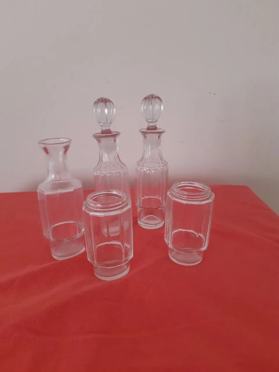 Peças para galheteiro 