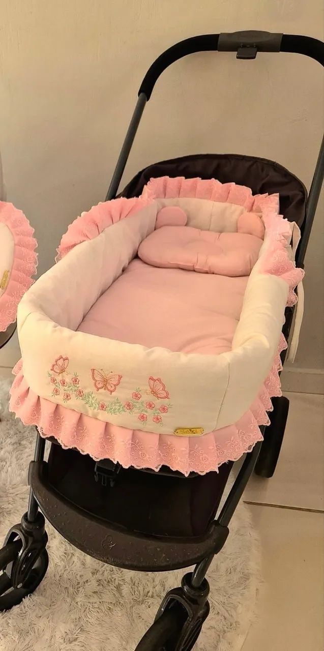 Enxoval para carrinho Moisés 
