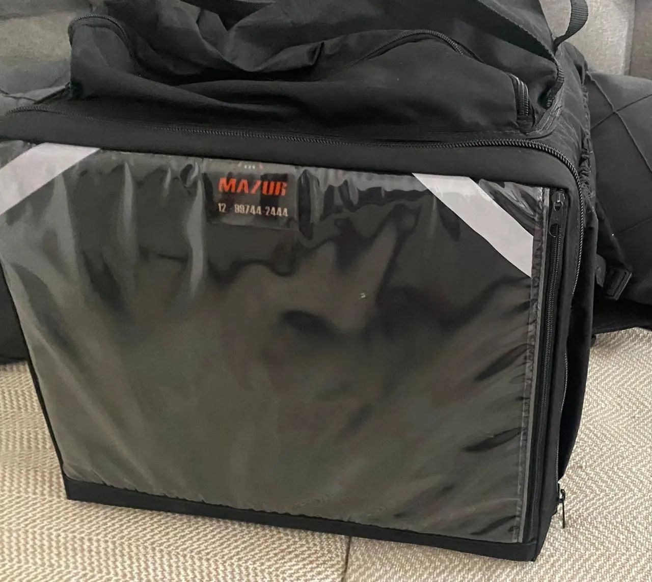 Bag motoboy com caixa isopor 