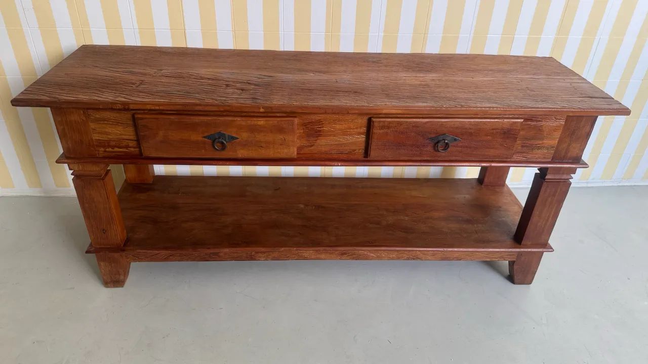 Rack Reformado Madeira Maciça