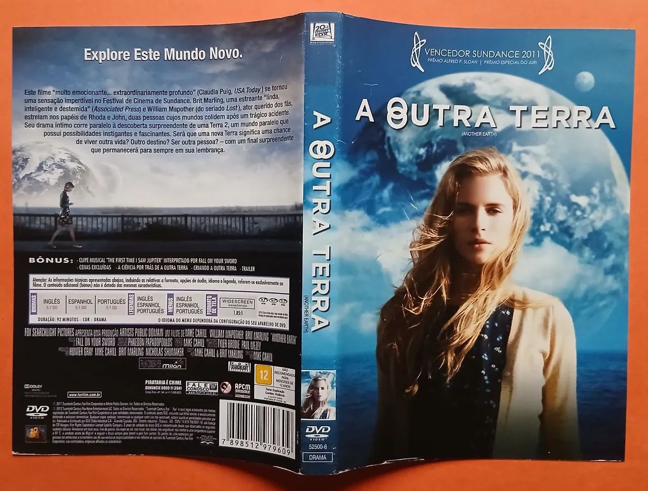 Dvd A Outra Terra ( Another Earth ) - Foto 3