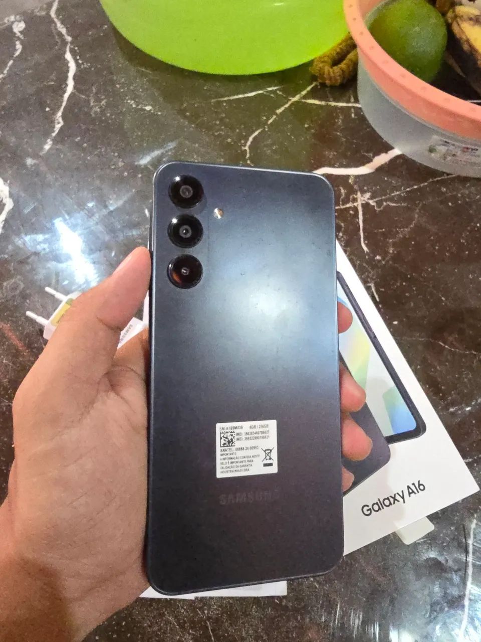 Galaxy A16 256gb(Caixa, nota e carregador)  - Foto 2