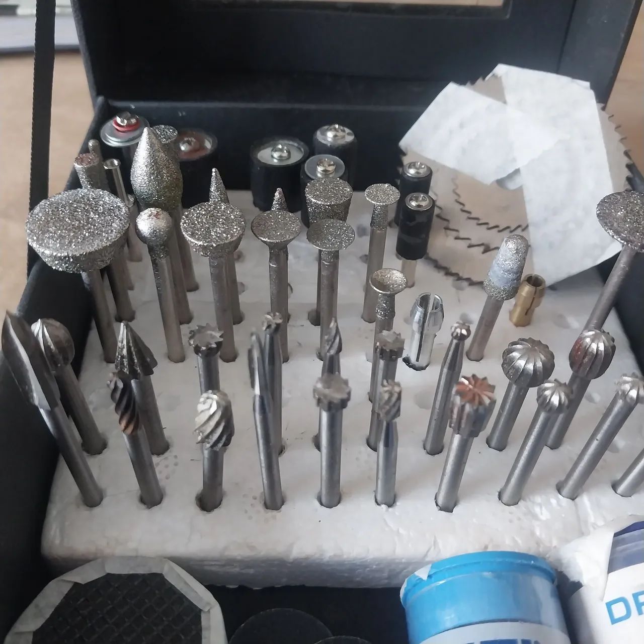 Kit para furadeira e micro retifica dremel