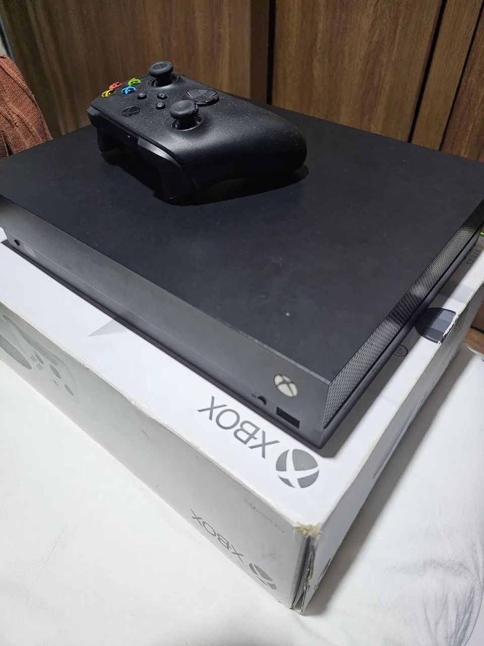 Xbox one x 1TB 4K com controle novo atual (series) - Foto 4