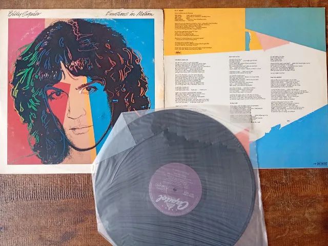 LP Vinil Billy Squier Emotions in Motion NM