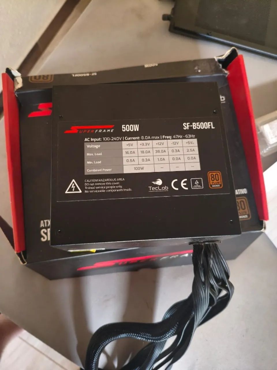 Fonte super frame 500w - Foto 2