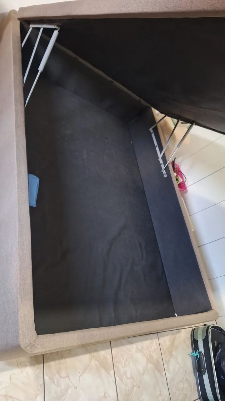Cama Box casal com baú  - Foto 3