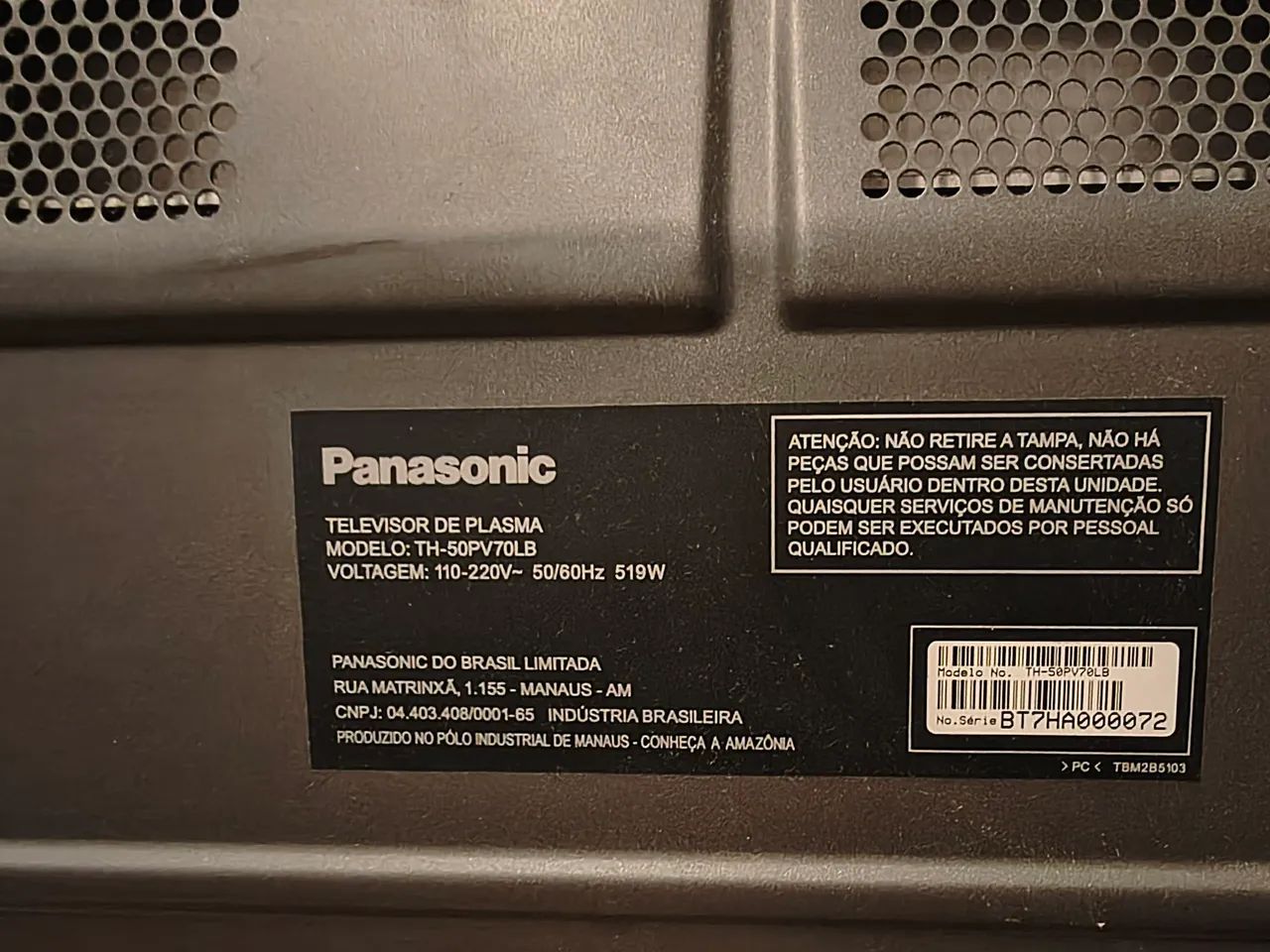Televisão Panasonic 50 PL - Foto 5