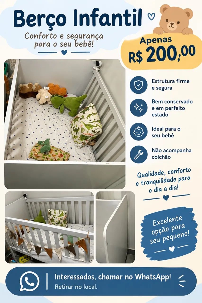 Vendendo itens infantil  *
