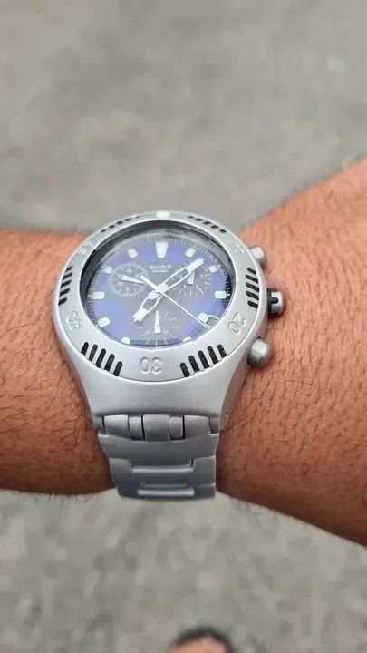 Relogio SWATCH IRONY de ALUMINIO - Foto 3
