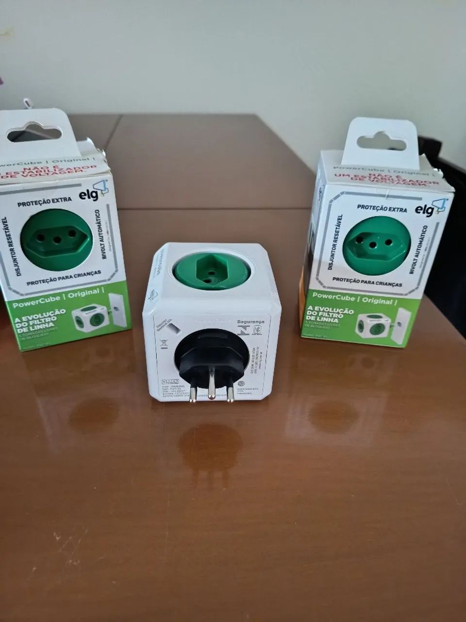 Tomada Power Cube - original. - Foto 2