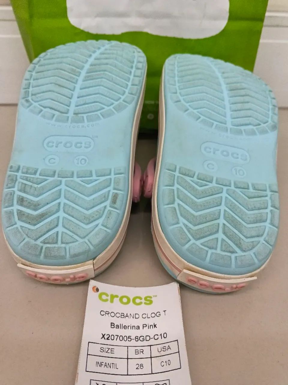 Crocs infantil original C10 TAM 28 BR - Foto 4