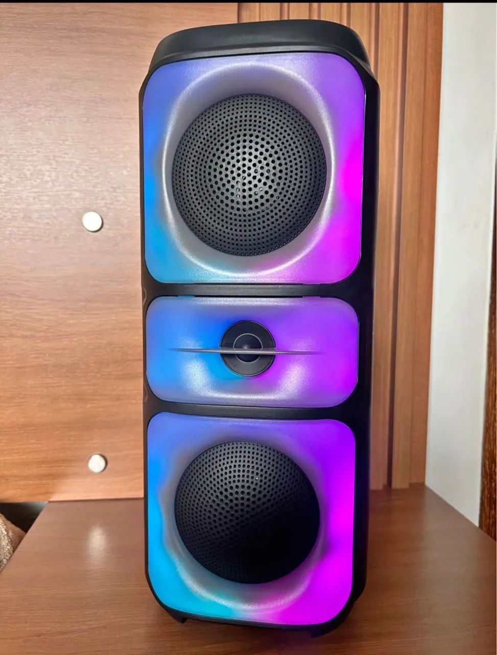 Caixa de som Bluetooth rgb 50w