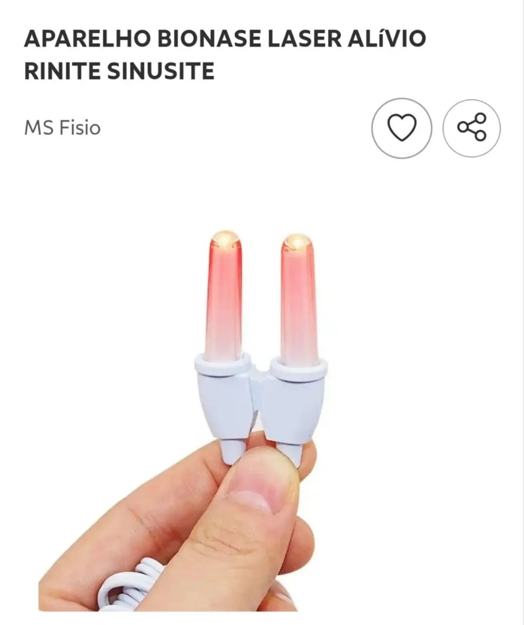 Aparelho para rinite e sinusite  - Foto 2