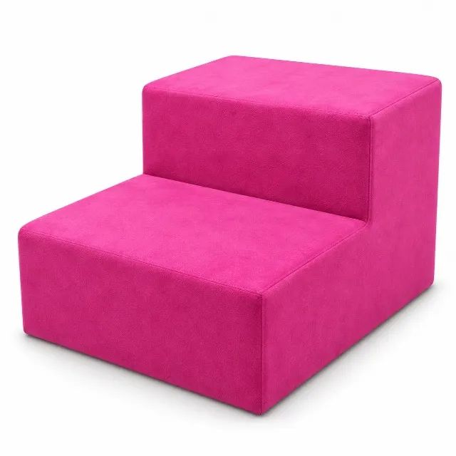 Escadinha Estofada 2 Degraus para Maca Estética Nova - Foto 2