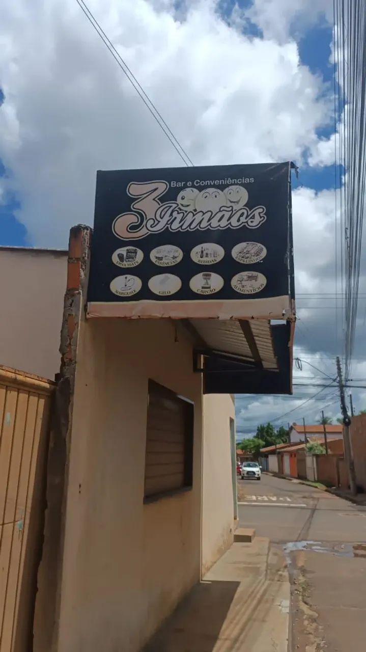 Cobertura metálica para comércio 