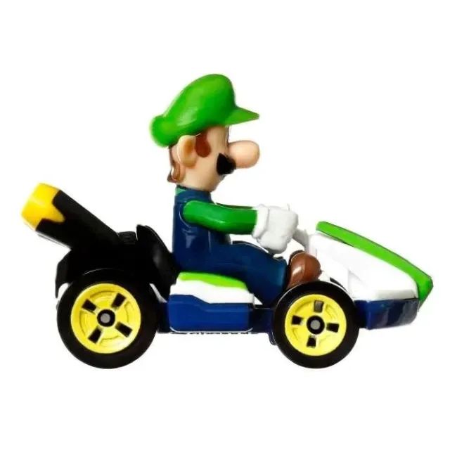 Hot Wheels Mario Kart Luigi Standard Kart - Foto 5