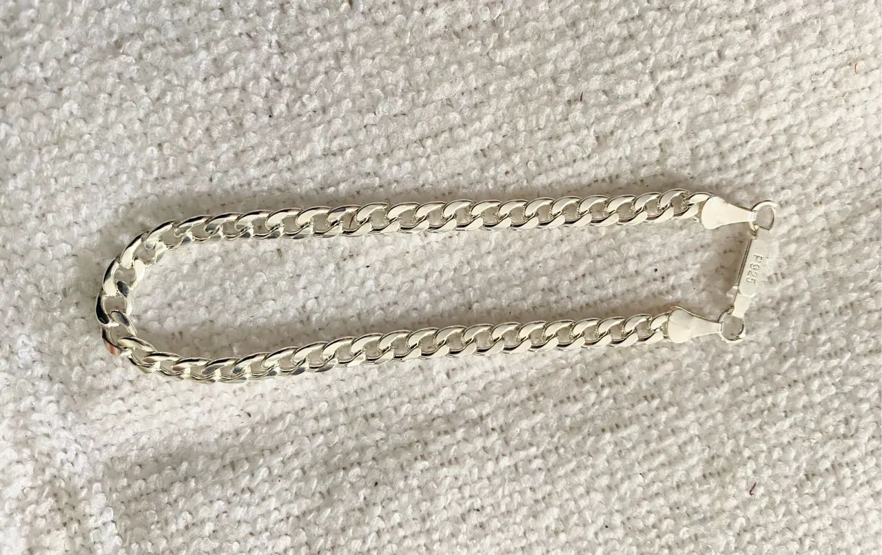 Vende-se Pulseira banhada Prata 925. - Foto 3