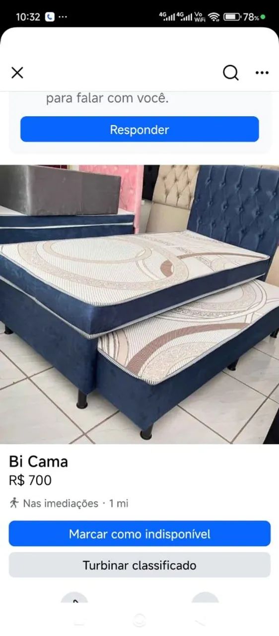 Bicama/cama com auxiliar  - Foto 2