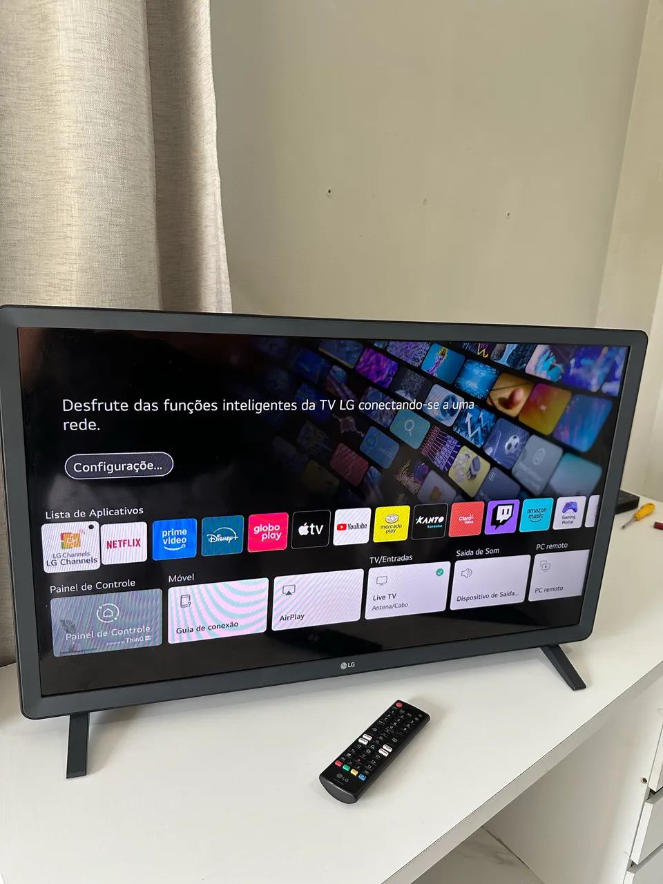 Smart TV LG 32? HD - 32LQ620BPSB  | R$900