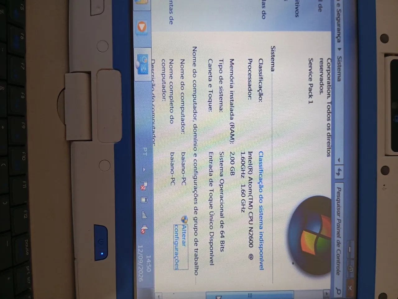 Notebook antigo em perfeito estado  - Foto 2