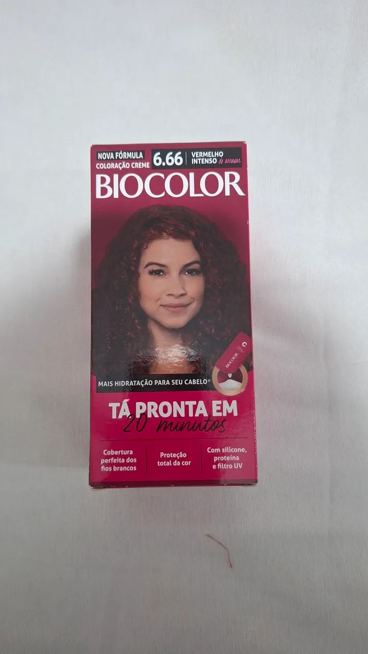Tinta cabelo marsala/ vermelho