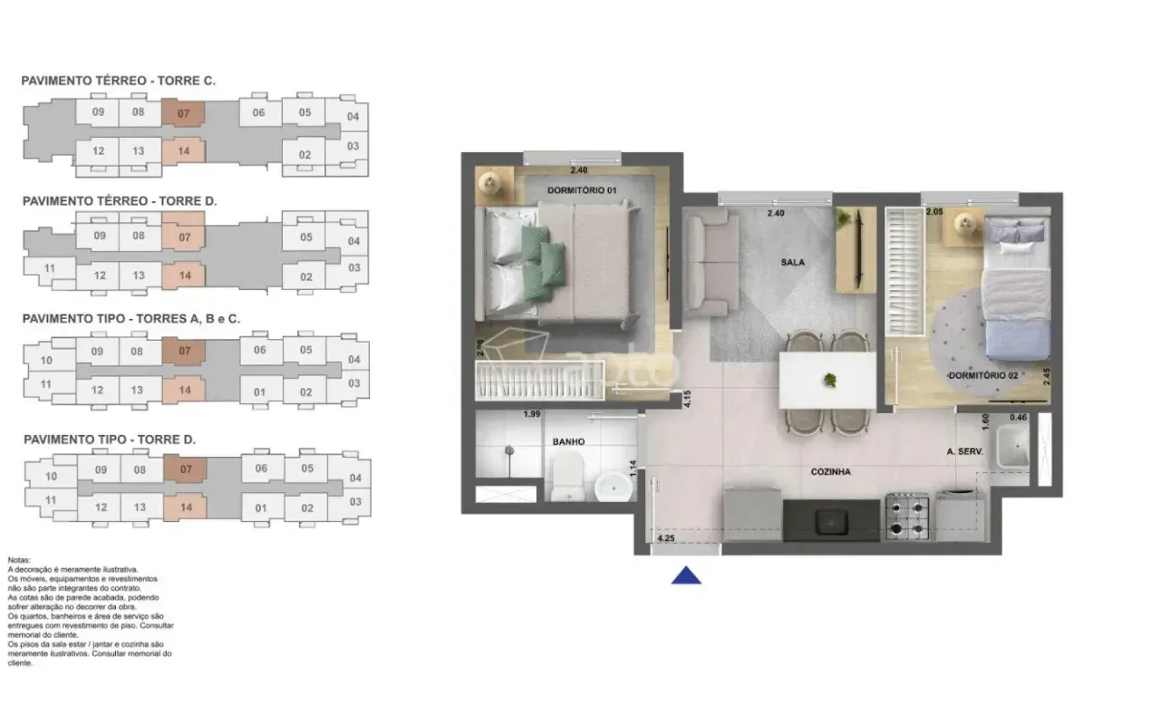PLANTA 32m²