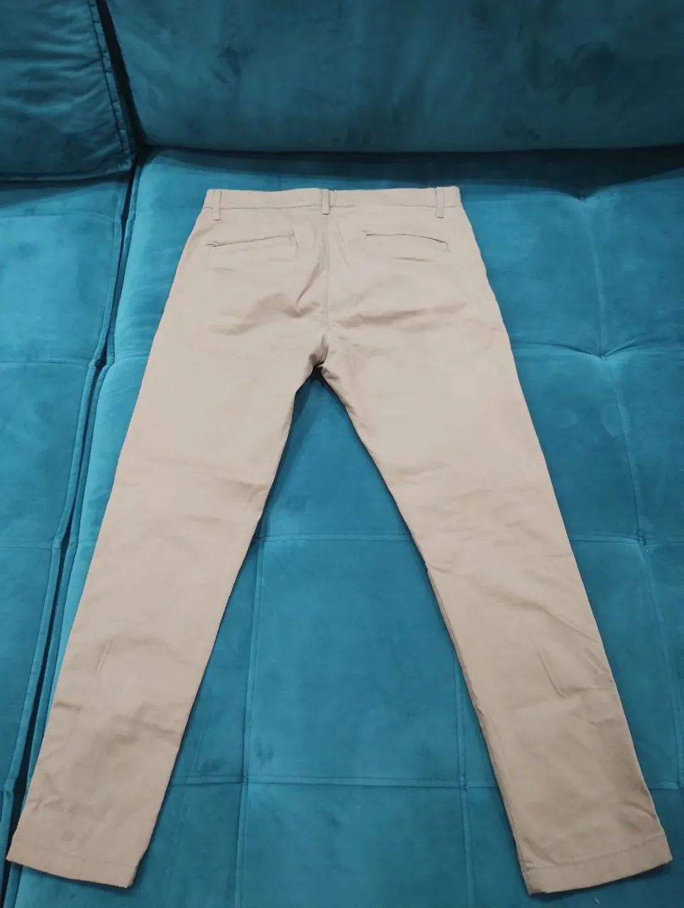 Calça masculina caqui cropedd - Foto 2