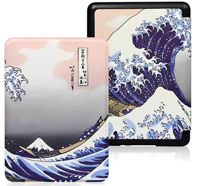 Capa fechamento magnético Paperwhite 12ª  e Kindle Colorsoft