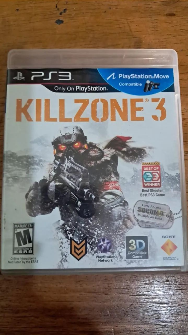 Jogo Killzone 3 PS3