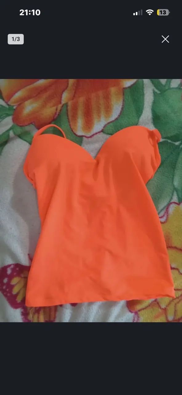 Blusa Laranja Vibrante - Foto 2