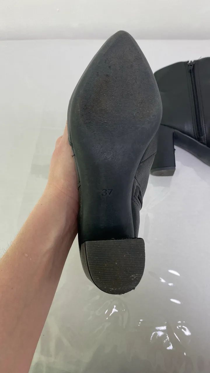 Bota feminina Gigil bico fino 37 - Foto 5